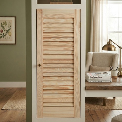 Vented open pine wood - vented,