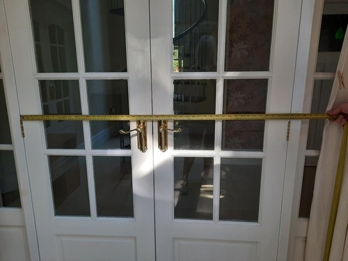 Glass panelled internal - glass,