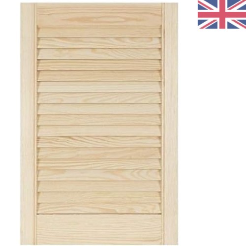 Louvre doors pine wood - wood,