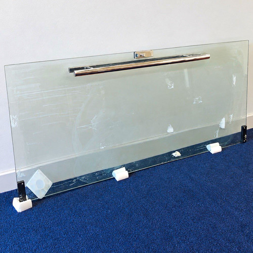 Frameless toughened glass door - glass,